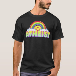 Variable Style/Colour Rainbow Atheist T-Shirt