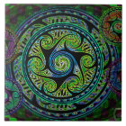 Variated Spheres Vibrant Celtic Knot