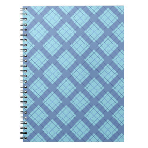Variation Blue Plaid Notebook