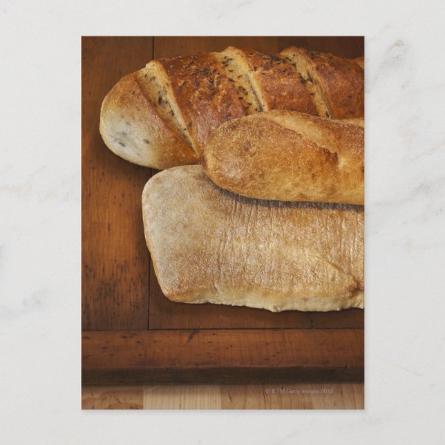 Variation of baked goods postcard (Front)
