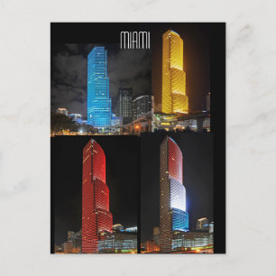 Variations on a theme: Miami Tower Postcard