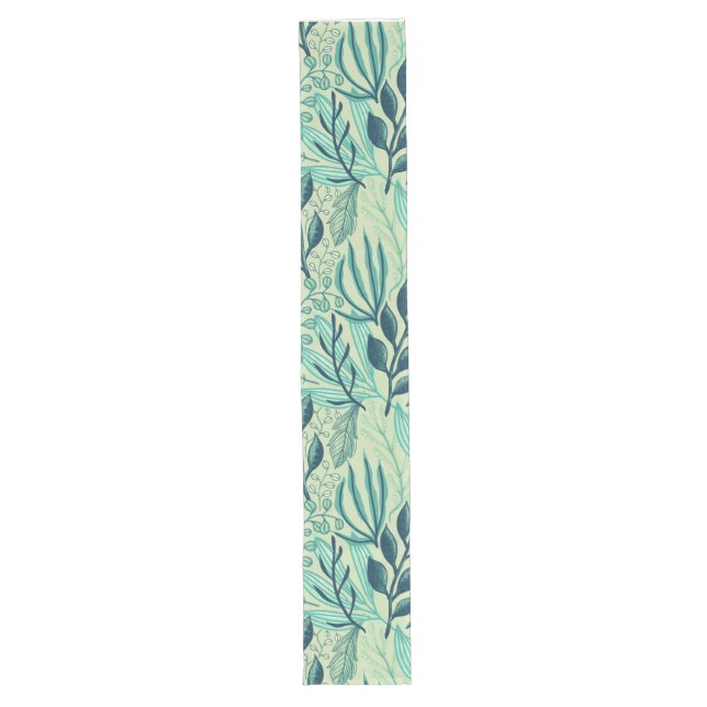 Varied Leaves: Nature's Tapestry Table Runner (Front)