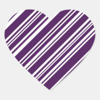 Varied Purple and White Angled Stripes