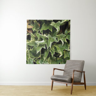 Variegated Ivy Realistic Artistic Style Tapestry