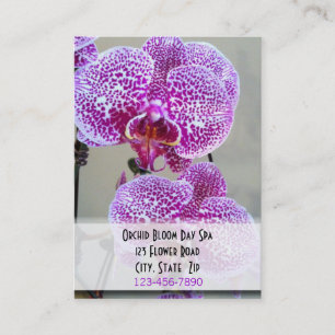 Variegated Purple Orchid Photo Appointment
