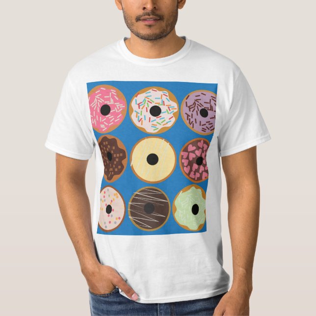 Varieties of Doughnuts T-Shirt (Front)