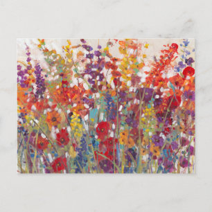 Variety of Flowers Postcard