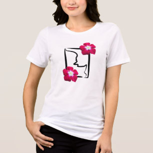 Variety pink black design Tri-Blend shirt