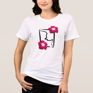 Variety pink black design Tri-Blend shirt
