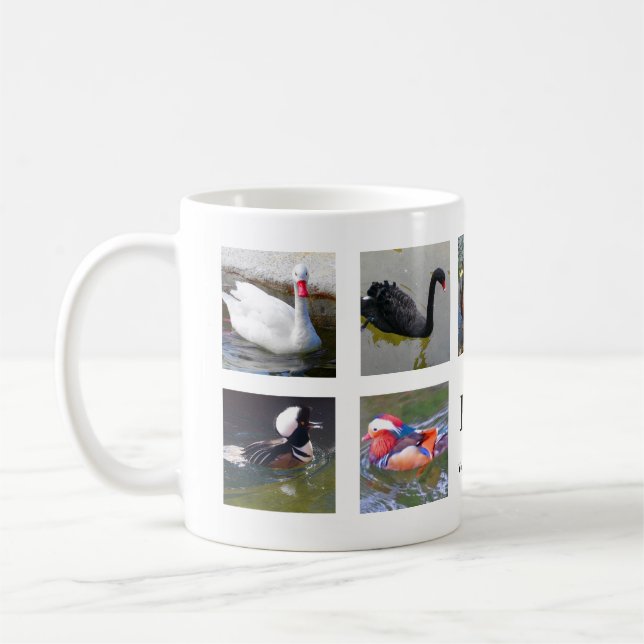 Various Birds Collage #1 Mug (Left)