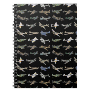 Various British WW2 Aeroplanes Notebook