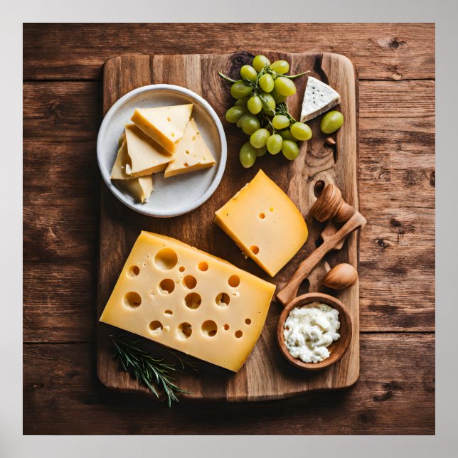 Various cheese poster (Front)