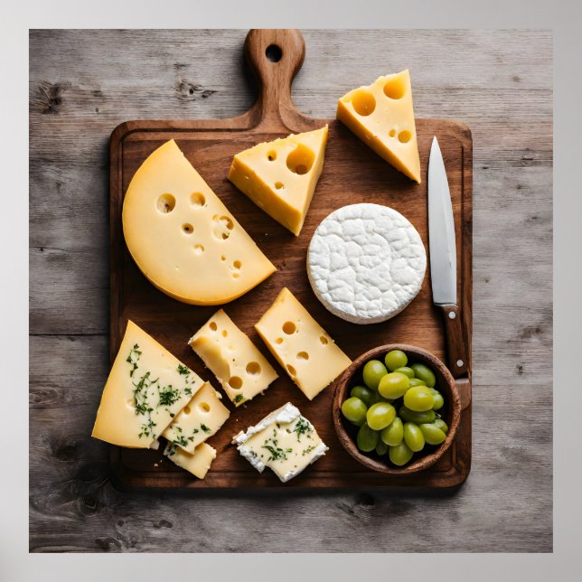 Various cheese poster (Front)
