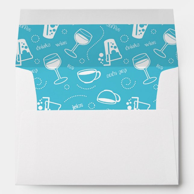 Various drinks envelope (Back (Bottom))