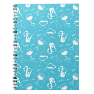 Various drinks notebook