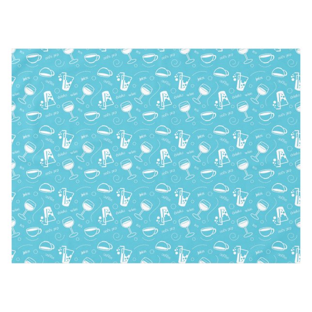 Various drinks tablecloth (Front (Horizontal))