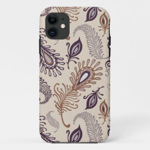 Various Feather Pattern iPhone 11 Case