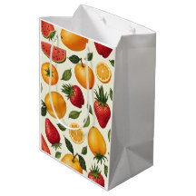 Various Fruits Medium Gift Bag
