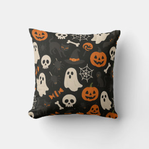 Various Halloween pattern image pillows