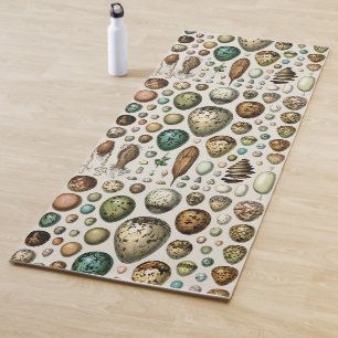 Various kinds of Egg Scientific Illustration Yoga Mat