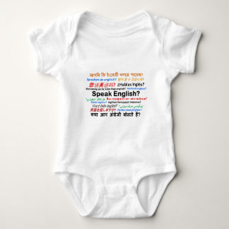 Various Language Products - Speak English? Baby Bodysuit