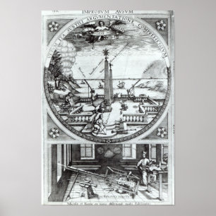 Various methods of observing sunspots poster