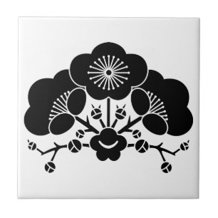 Various plum blossoms ceramic tile