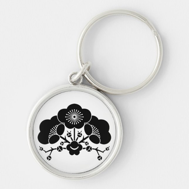 Various plum blossoms key ring (Front)