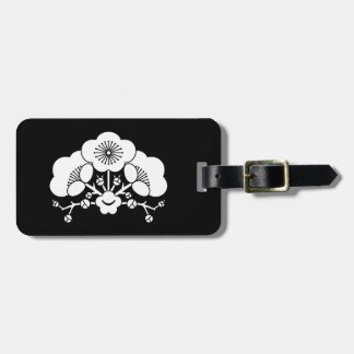 Various plum blossoms luggage tag