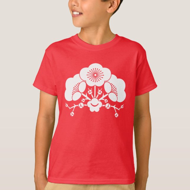 Various plum blossoms T-Shirt (Front)