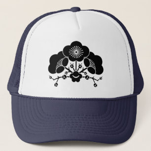 Various plum blossoms trucker hat