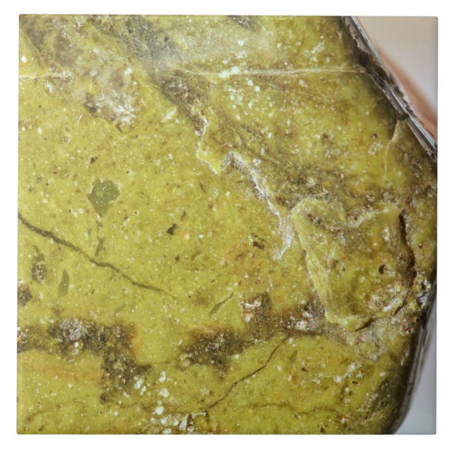 Various Semi-precious gemstone texture structure Ceramic Tile (Front)