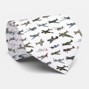 Various Soviet WW2 Aeroplanes Tie