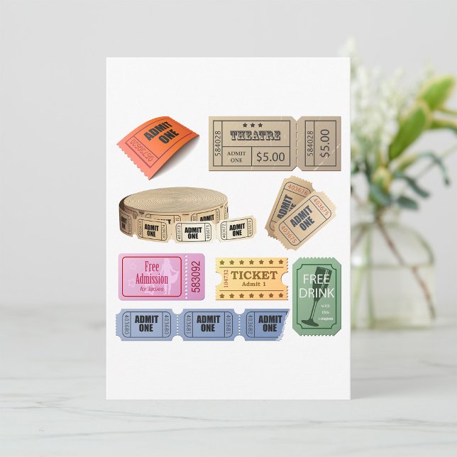 Various Tickets Invitation (Creator Uploaded)