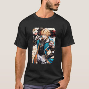 Varka Genshin Art 02 Basic Dark T-Shirt