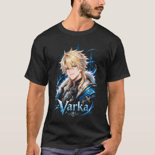 Varka Genshin Art 05   Basic Dark T-Shirt