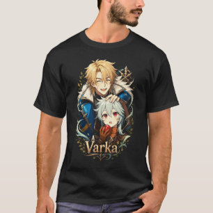 Varka Genshin Art 07 Basic Dark T-Shirt