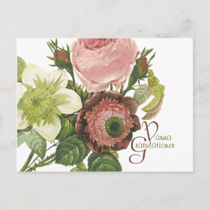 Varma Gratulationer CC0138 Postcard