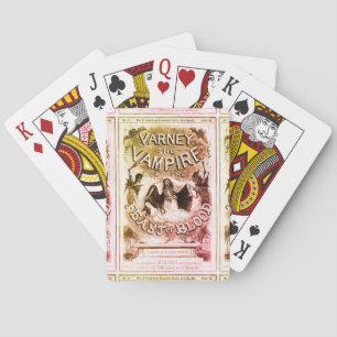Varney the Vampire (Publication cover) Playing Cards