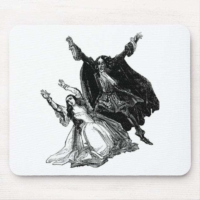 Varney the Vampyre Mousepad (Front)