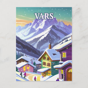 Vars: Elegance in the Provençal Alps Postcard