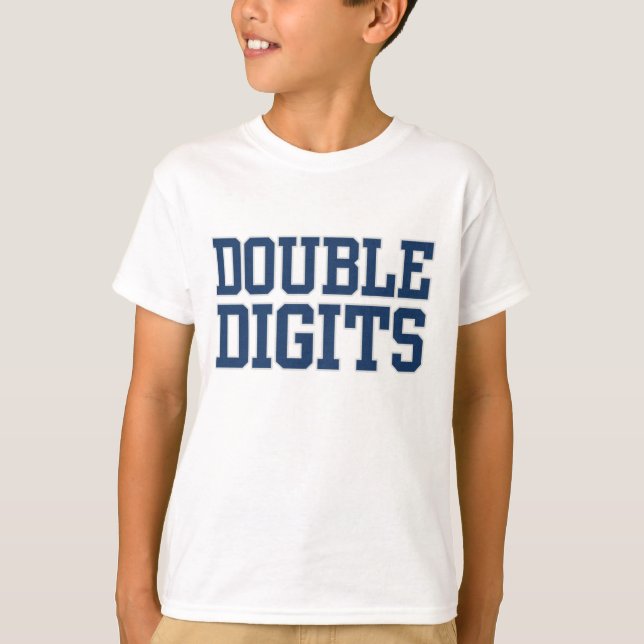 VARSITY Double DIGITS #10 TEE (Front)