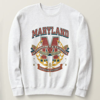 Varsity letter M University of Maryland  Sweatshirt