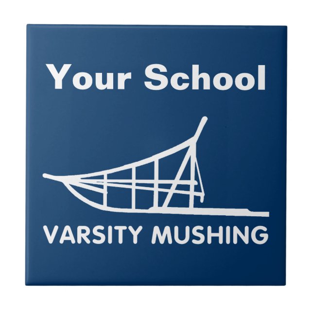 Varsity Mushing Tile (Front)