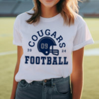 Varsity Navy and Silver Football Team Mum