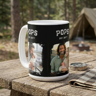 Varsity Pops 3 Photo Grandpa Nickname Est Year Coffee Mug