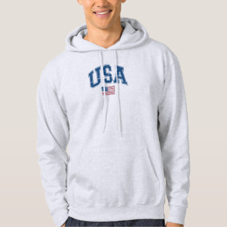 Varsity USA American Flag Hoodie