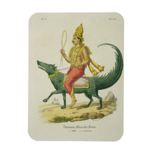 Varuna, God of the Oceans, engraved by Charles Eti Magnet