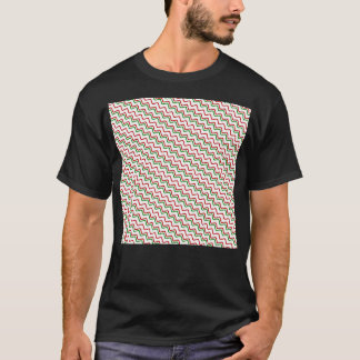 Varying Colour Waves Flowing Colourful Waving Happ T-Shirt