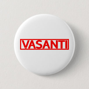 Vasanti Stamp 6 Cm Round Badge